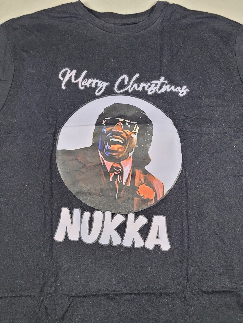 Merry Christmas Nukka Funny Xmas Shirt St Johns Bay Pinky Friday After Next 2XLT